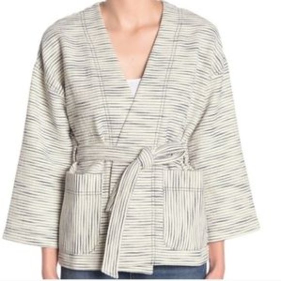 Madewell Texture & Thread Wrap Jacket size XS - Picture 2 of 7